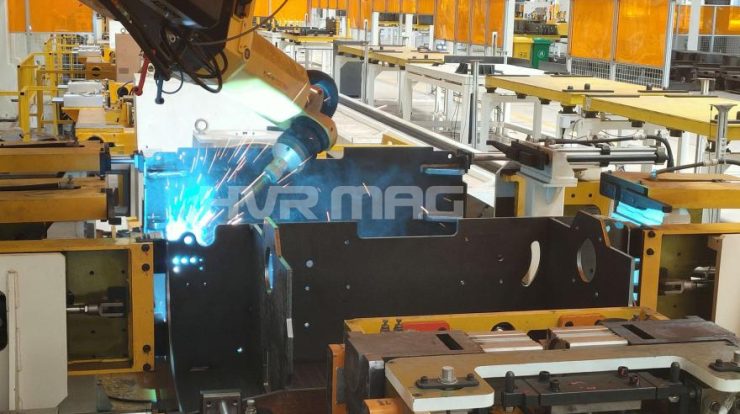 Robotic Welding Fixture Magnet: HVR MAG