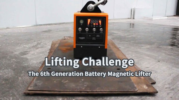 The 6th Generation of Battery Operated Magnetic Plate Lifter – HVR MAG