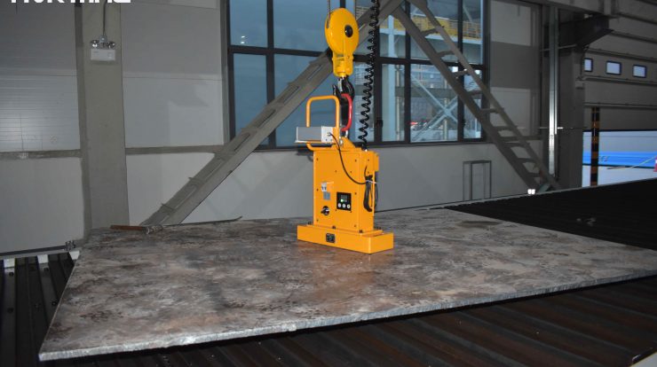 Customize Magnetic Plate Lifter to Load & Unload Steel Plate for Cutting Table