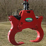 Excavator Attachments | Fecon’s LOG JAW™ Wood Splitter Gets New Excavator Capabilities