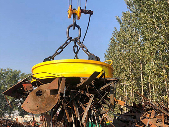 excavator magnet attachment