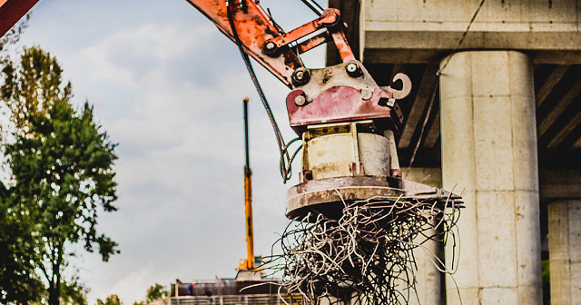 magnet for excavator
