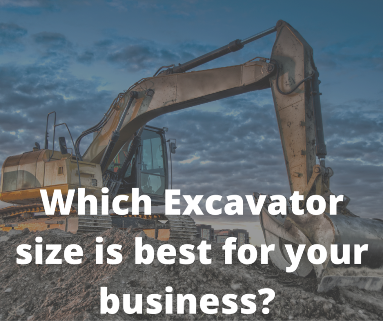 Which Excavator size Is best for your business? Mico Equipment- Excavator Magnet