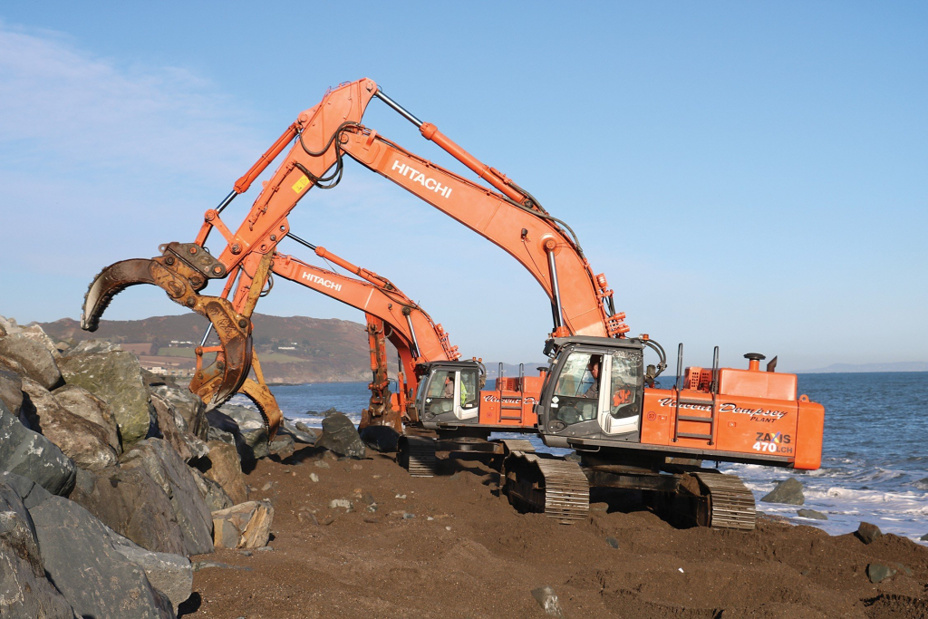  rotating grapple for excavator